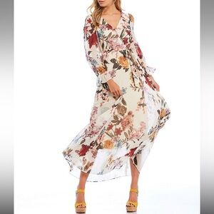 Buffalo David Bitton Angelique Floral Maxi Dress – Size Large